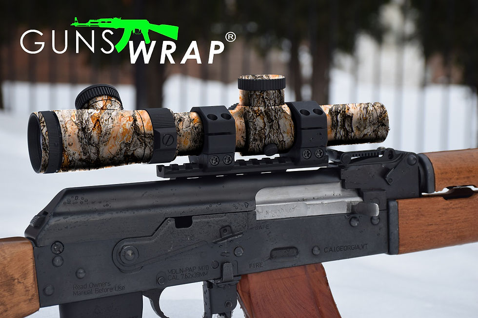 الصورة المصغرة: Scope Wrap GunsWrap Camo Skin Bark-8