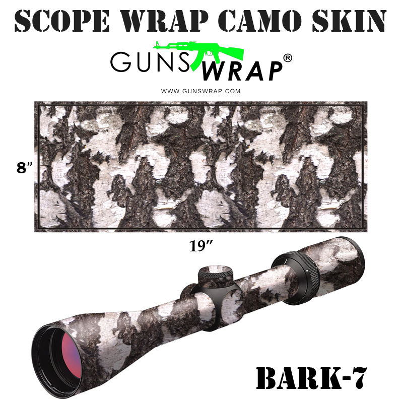 תמונה ממוזערת: Scope Wrap GunsWrap Camo Skin Bark-7