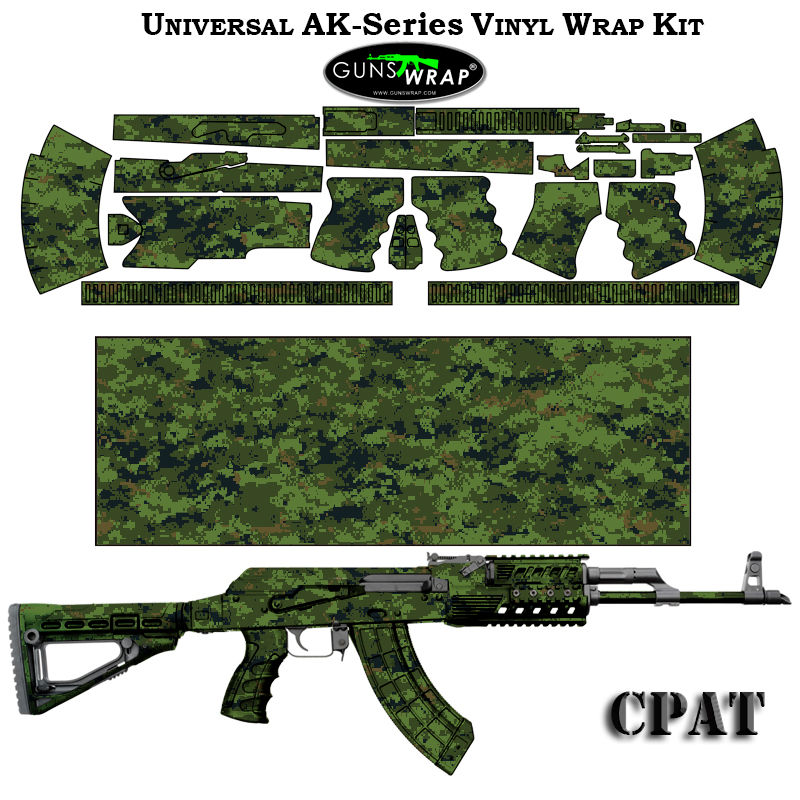 Küçük resim: CPAT AK-47 (AK- SERIES) RIFLE  WRAP SKIN
