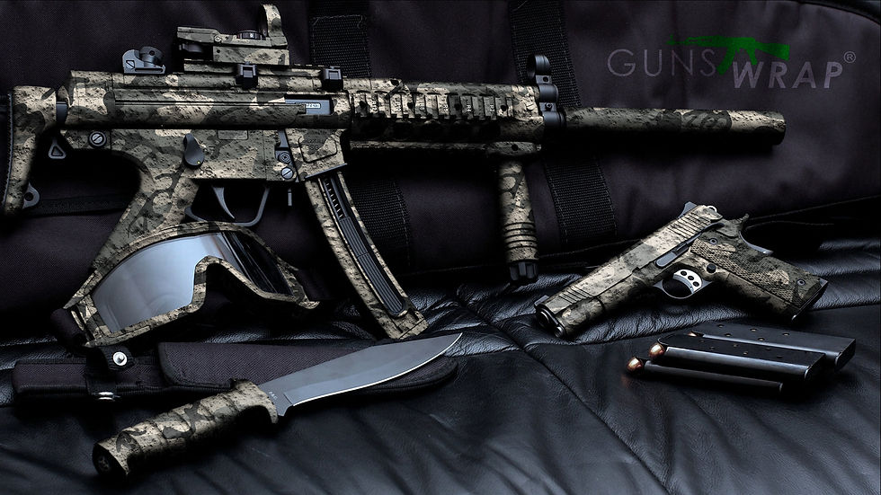Thumbnail: Camo Roll Skin Gear Gun & Accessories Wrap Combat-3
