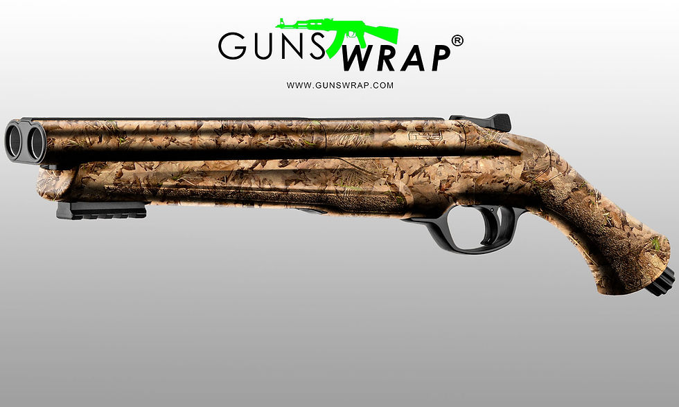 Miniatyrbilde: SHOTGUN 2 BARRELS LEAVES-5