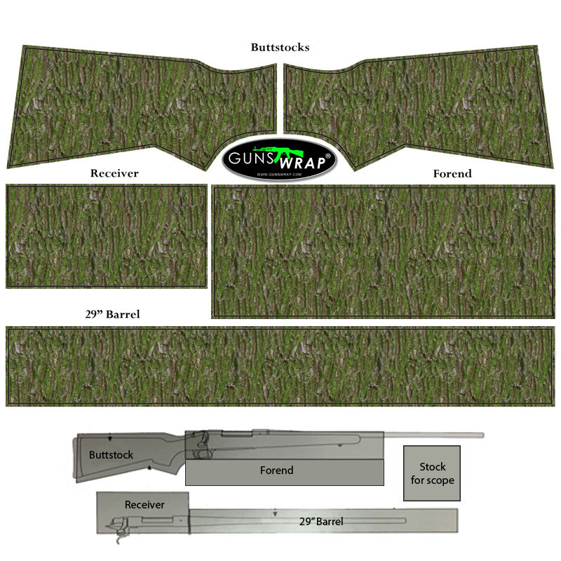 Thumbnail: RIFLE SKIN BARK-10