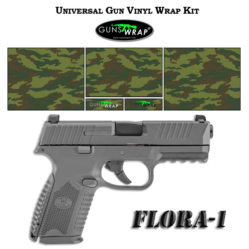 Miniatura: Gun Wrap Skin FLORA-1