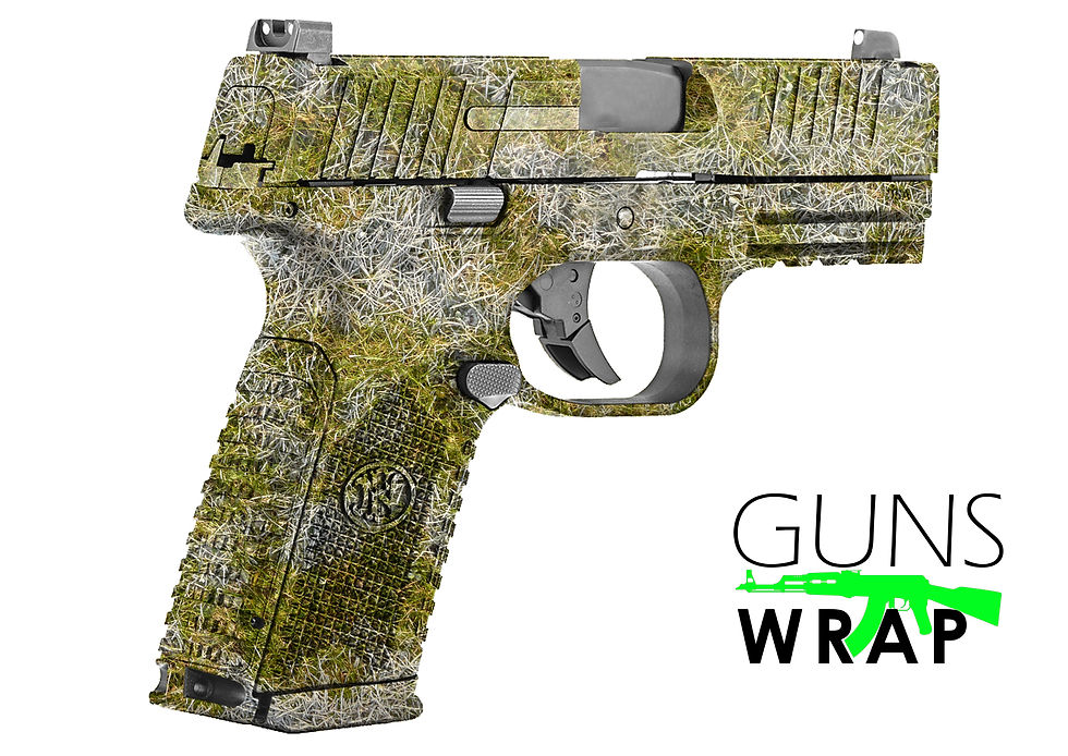 Thumbnail: PISTOL GUN WRAP SKIN GRASS-22