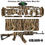 Thumbnail: AK-47 (AK- SERIES) RIFLE  WRAP SKIN GRAAS-6