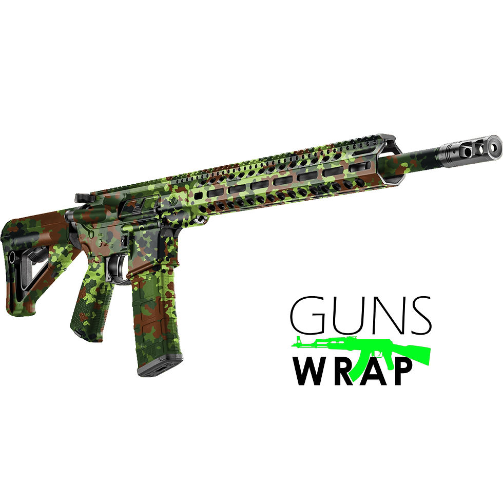 תמונה ממוזערת: AR-15/M4 SKIN FLECKTARN F-1