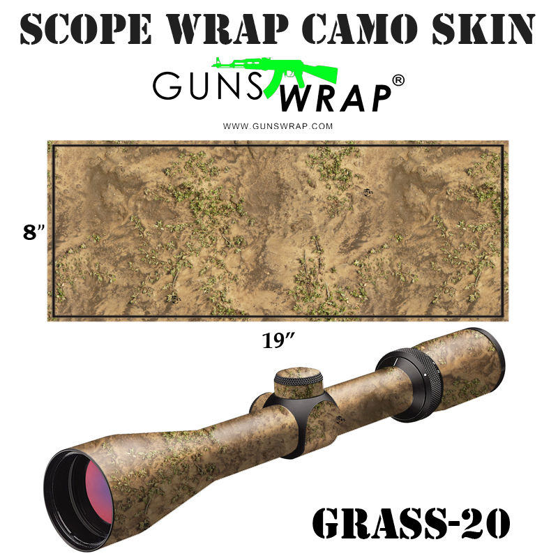 Sličica: Scope Wrap GunsWrap Camo Skin GRASS-20