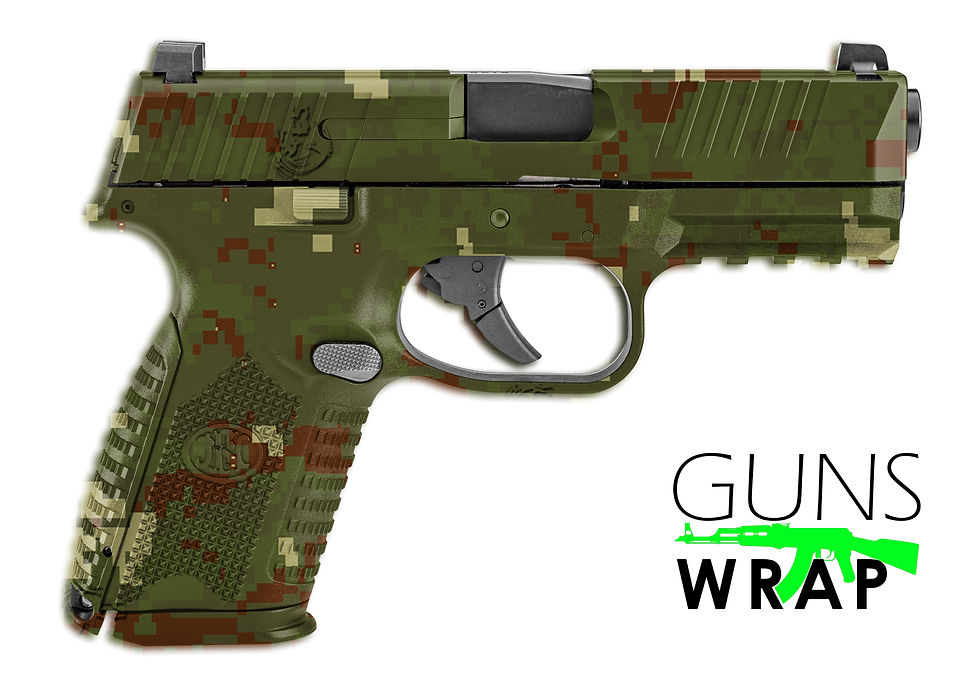 Miniatura: PISTOL GUN WRAP SKIN PIXEL-9