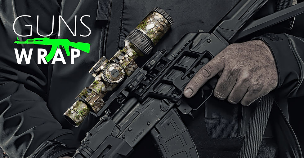 Pikkukuva: Scope Wrap GunsWrap Camo Skin Kamni 4