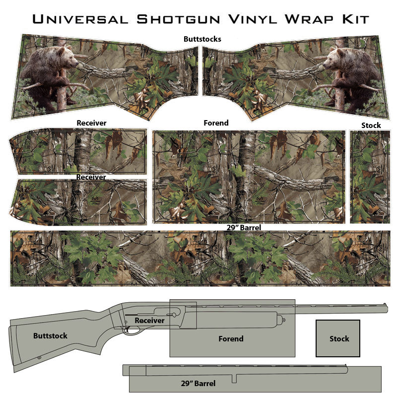 Indexkép: Камуфляжная пленка на полуавтомат МЕДВЕДЬ