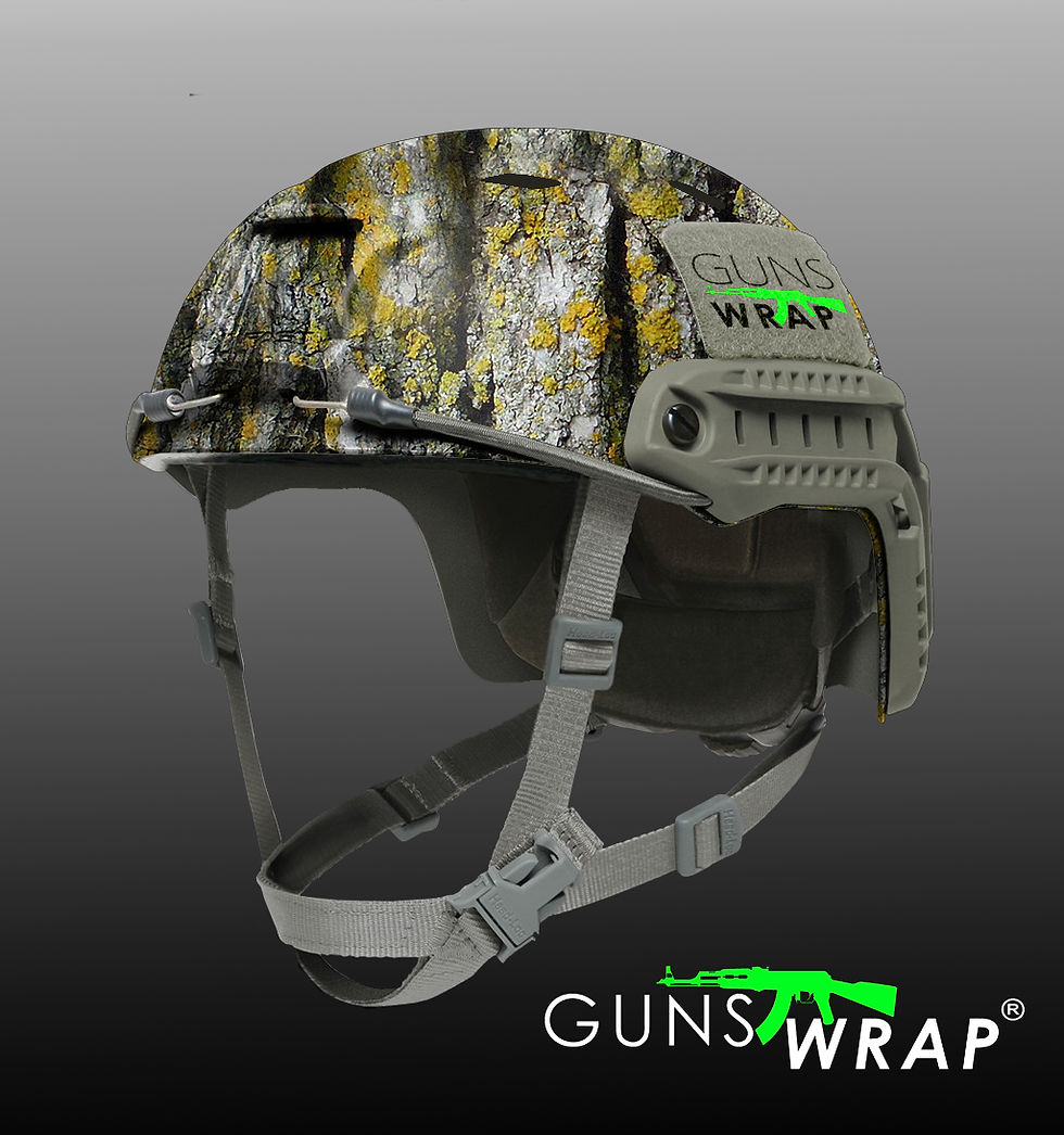 サムネイル： Camo Roll Skin Gear Gun & Accessories Wrap BARK-6