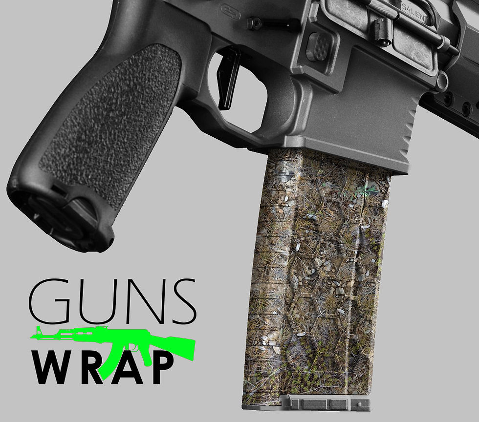 الصورة المصغرة: WRAP AR-15/M4 MAG SKIN GRASS-12