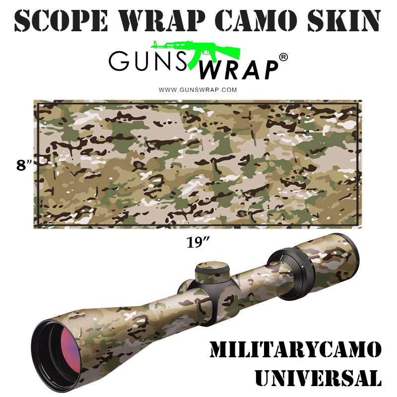 Miniatura: Scope Wrap GunsWrap Camo Skin MILITARYCAMO UNIVERSAL
