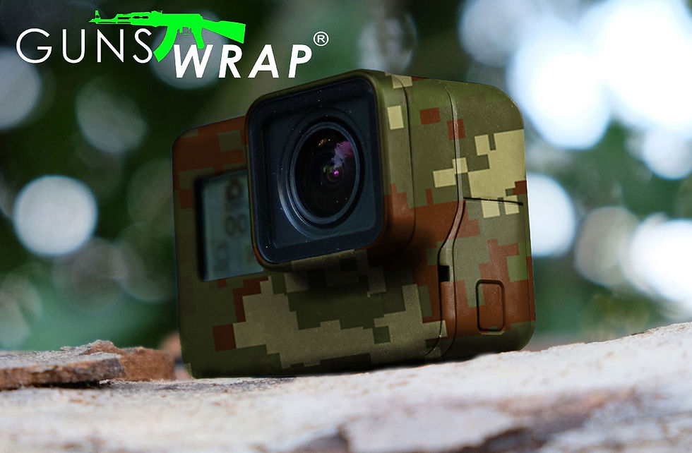 Miniatura: Camo Roll Skin Gear Gun & Accessories Wrap Pixel-9