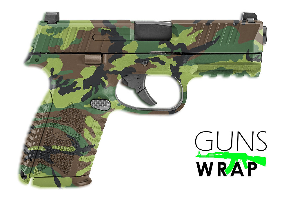Miniaturbild: Gun Wrap Skin WOODLAND-2