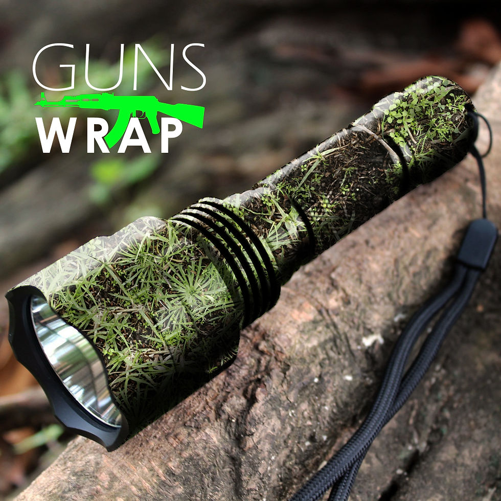 الصورة المصغرة: Camo Roll Skin Gear Gun & Accessories Wrap Grass-10