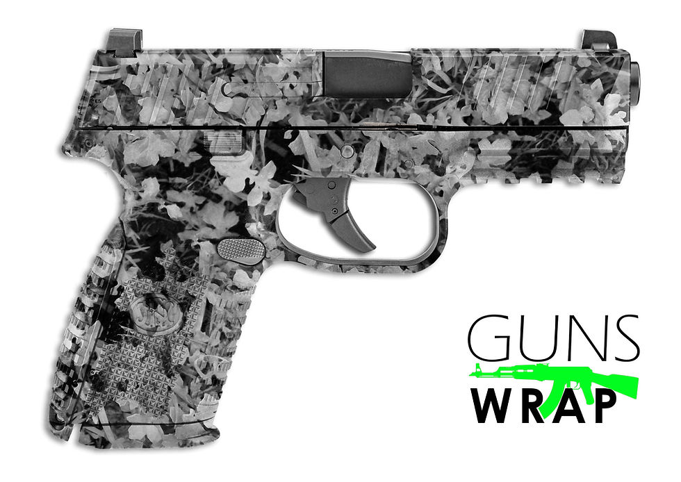 Thumbnail: PISTOL GUN WRAP SKIN GRASS-9