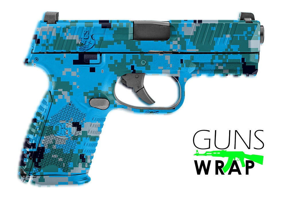 Miniaturbild: PISTOL GUN WRAP SKIN PIXEL-8