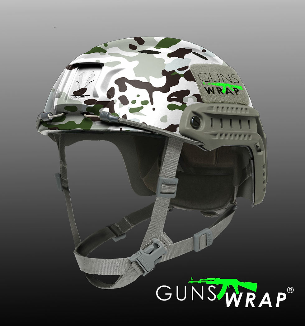 Miniatura: Camo Roll Skin Gear Gun & Accessories Wrap MILITARYCAMO Winter Forest