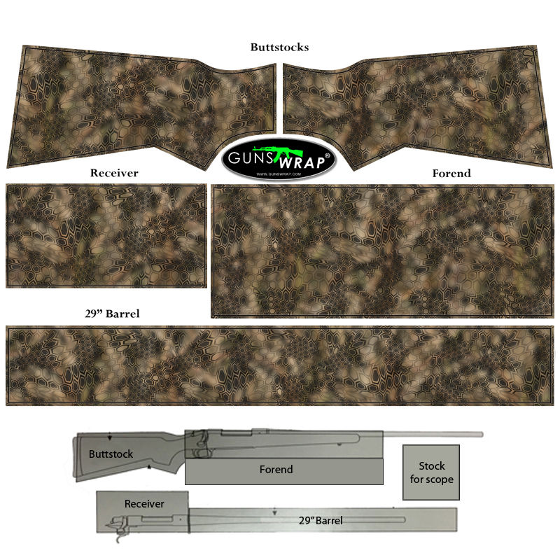 Μικρογραφία: Rifle Gun Wrap Skin SOTA-19
