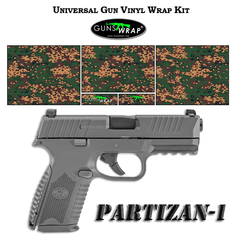 サムネイル： Gun Wrap Skin PARTIZAN-1