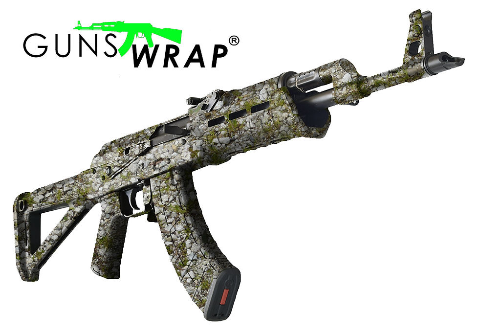 サムネイル： AK-47 (AK- SERIES) RIFLE  WRAP SKIN KAMNI-6