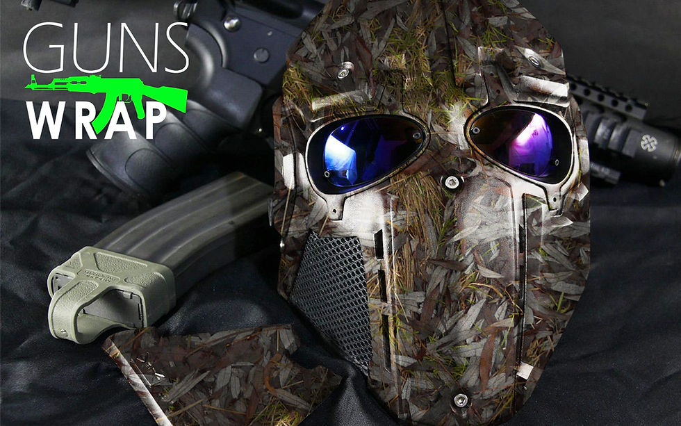 Thumbnail: Camo Roll Skin Gear Gun & Accessories Wrap Leaves-3