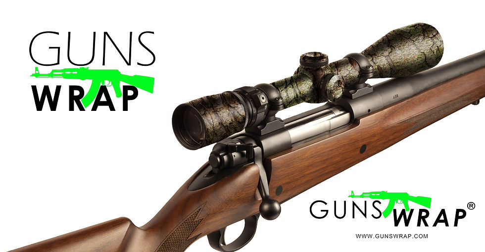 Pikkukuva: Scope Wrap GunsWrap Camo Skin Bark-11