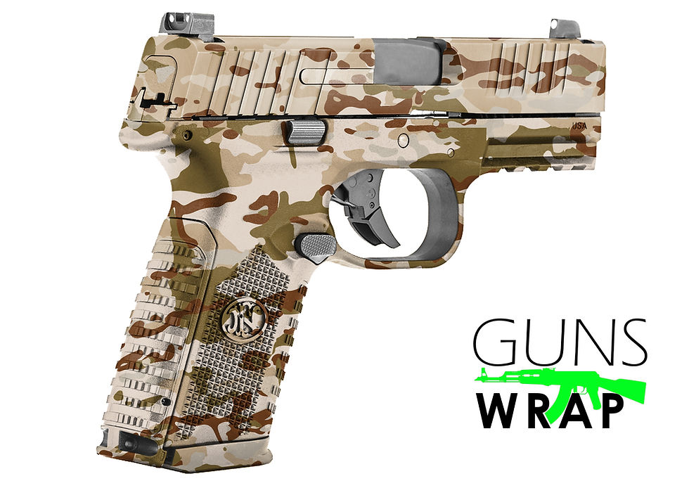 Miniaturbild: PISTOL GUN WRAP SKIN MILITARYCAMO DUST