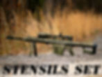 Indexkép: STENSILS SET ATAKA-2 CAMUFLAGE PAINT MASK
