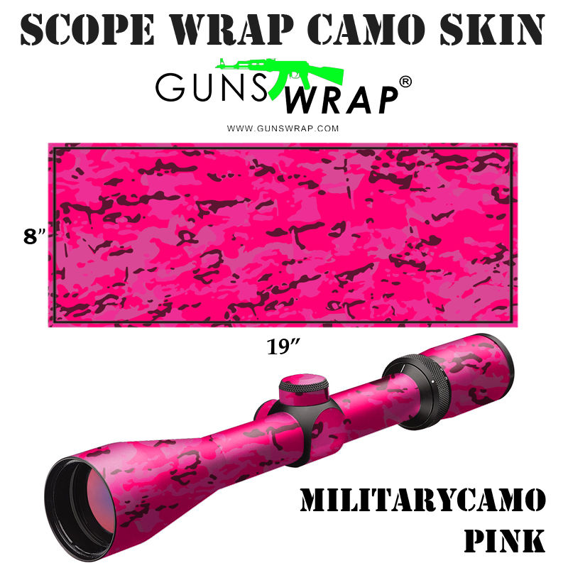 תמונה ממוזערת: Scope Wrap GunsWrap Camo Skin MILITARYCAMO PINK