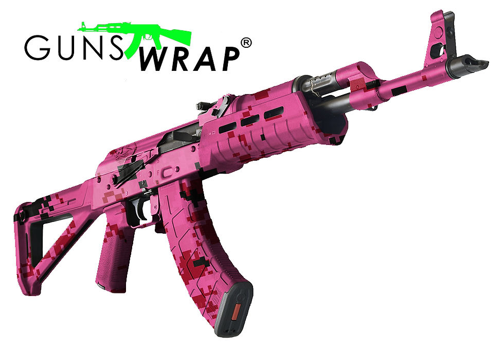 Miniatúra: AK-47 (AK- SERIES) RIFLE  WRAP SKIN PIXEL-16