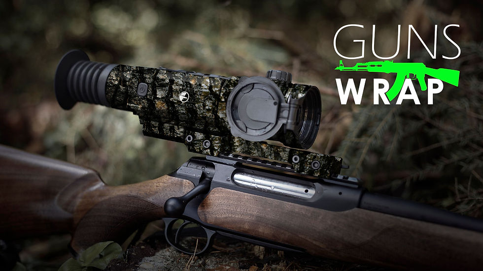 תמונה ממוזערת: Scope Wrap GunsWrap Camo Skin Bark-1