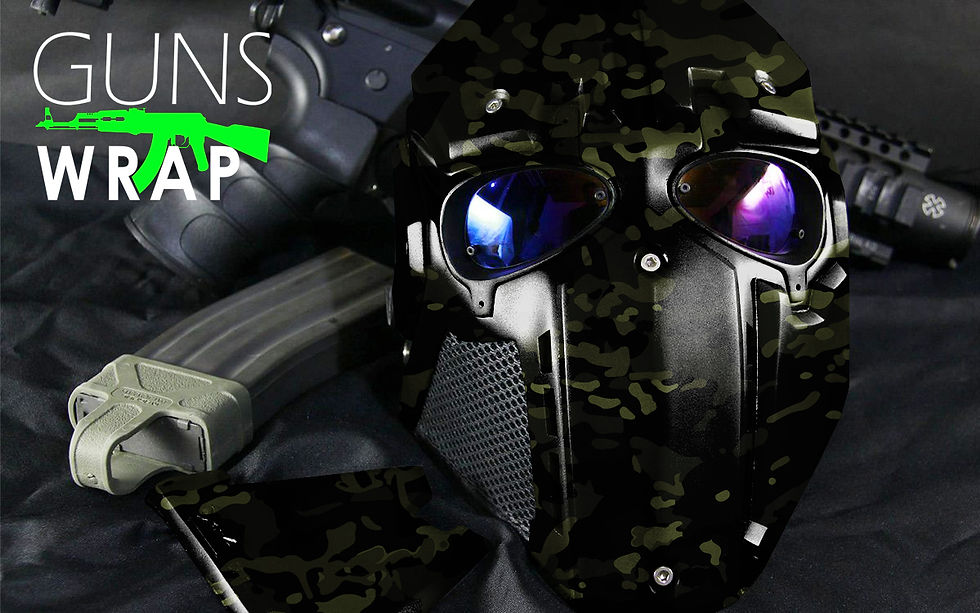Miniature : Camo Roll Skin Gear Gun & Accessories Wrap MILITARYCAMO Night
