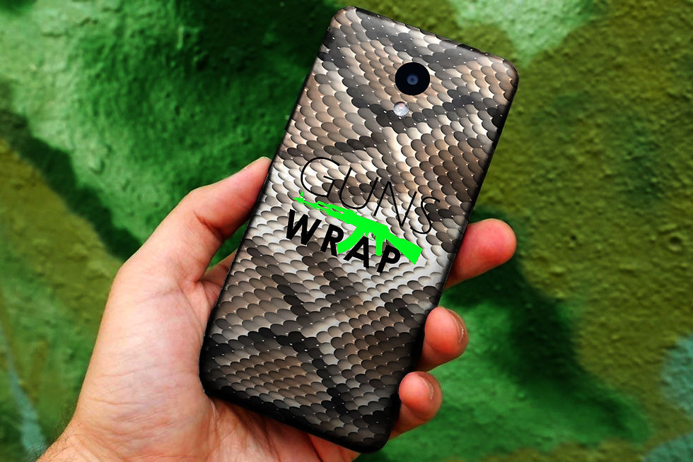 Μικρογραφία: Camo Roll Skin Gear Gun & Accessories Wrap Snake-9