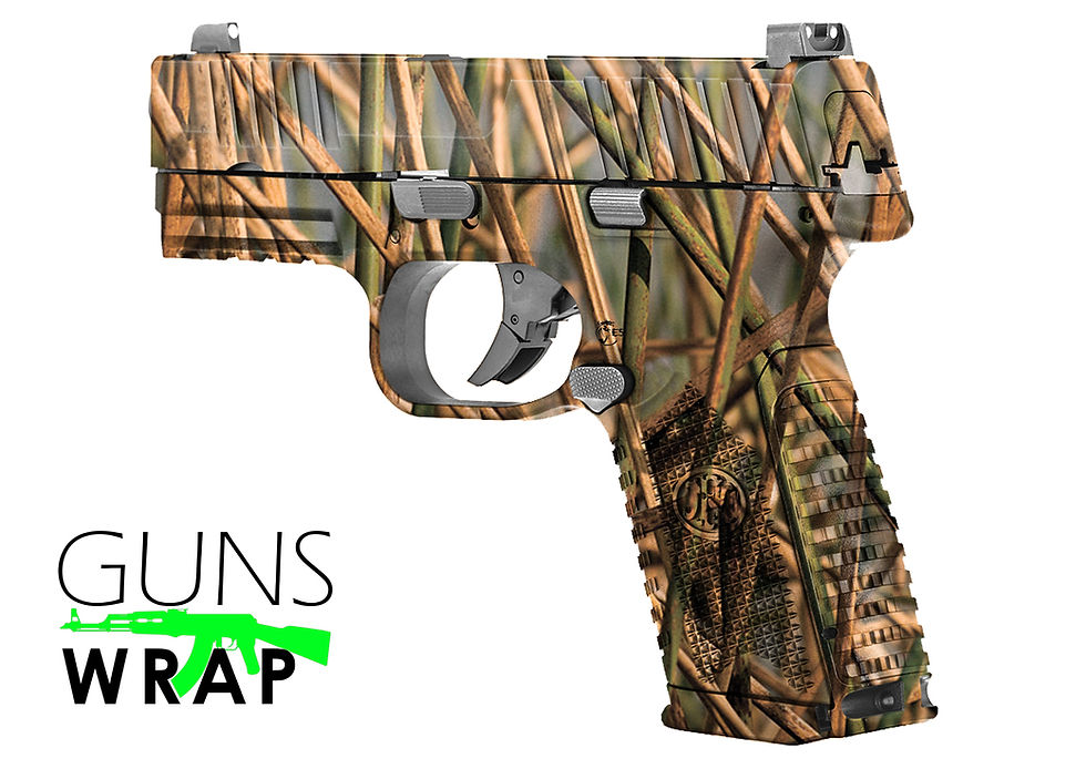 Thumbnail: PISTOL GUN WRAP SKIN GRASS-4