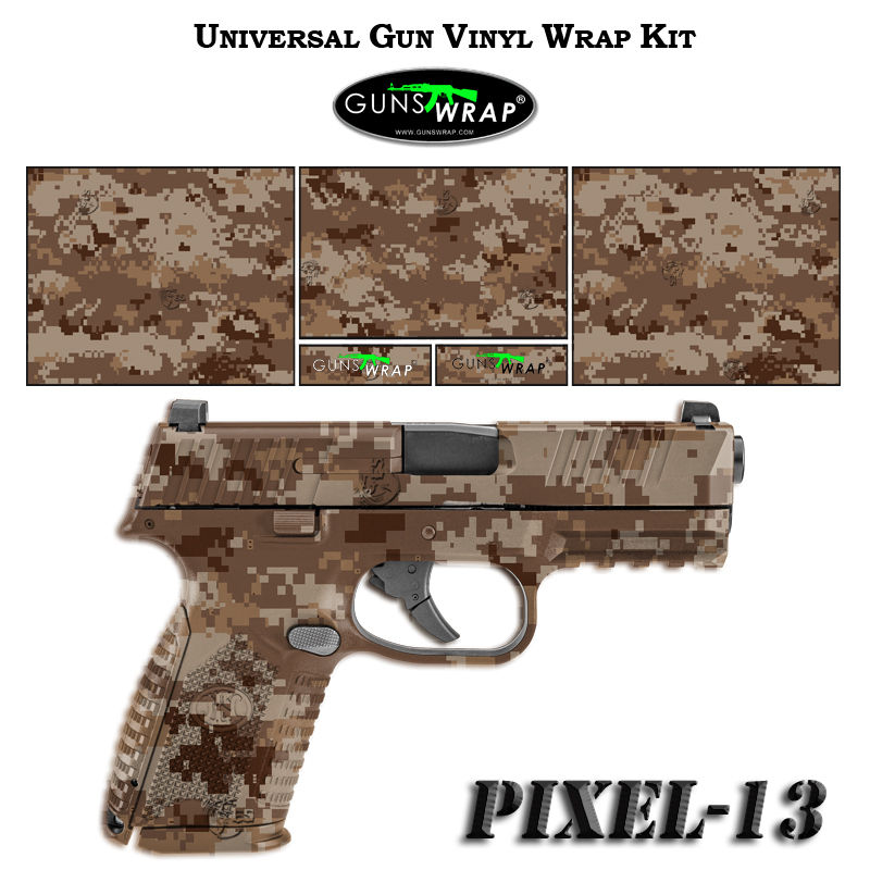 Miniatyrbild: PISTOL GUN WRAP SKIN PIXEL-13