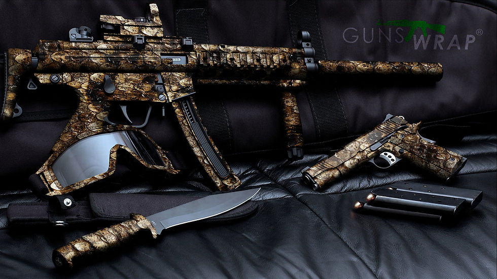 Miniatura: Camo Roll Skin Gear Gun & Accessories Wrap Snake-12