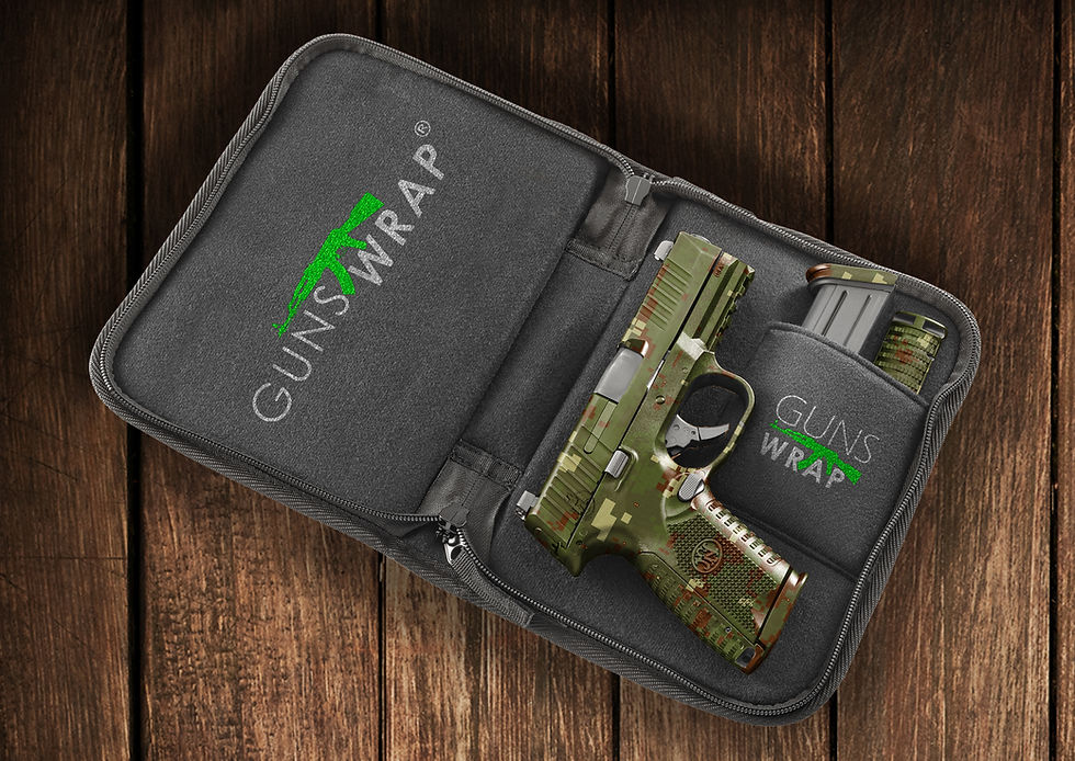 الصورة المصغرة: PISTOL GUN WRAP SKIN PIXEL-9