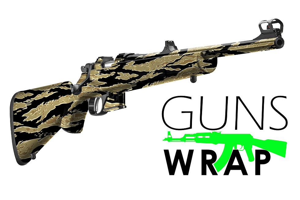 Thumbnail: Rifle Gun Wrap Skin TIGRA-7