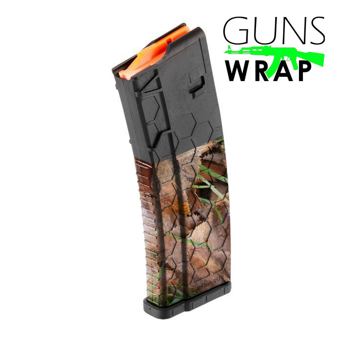 الصورة المصغرة: WRAP AR-15/M4 MAG SKIN LEAVES-1