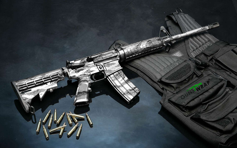 Miniatúra: AR-15/M4 SKIN TIGRA-5