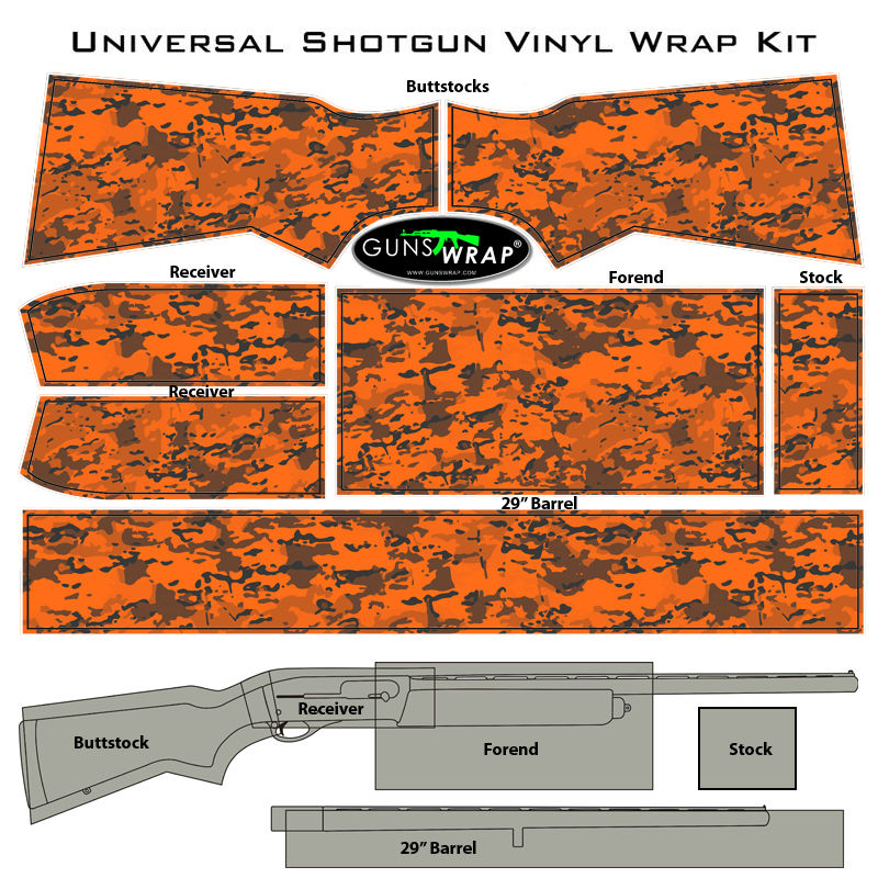 Indexkép: SHOTGUN SKIN MILITARYCAMO BLAZE