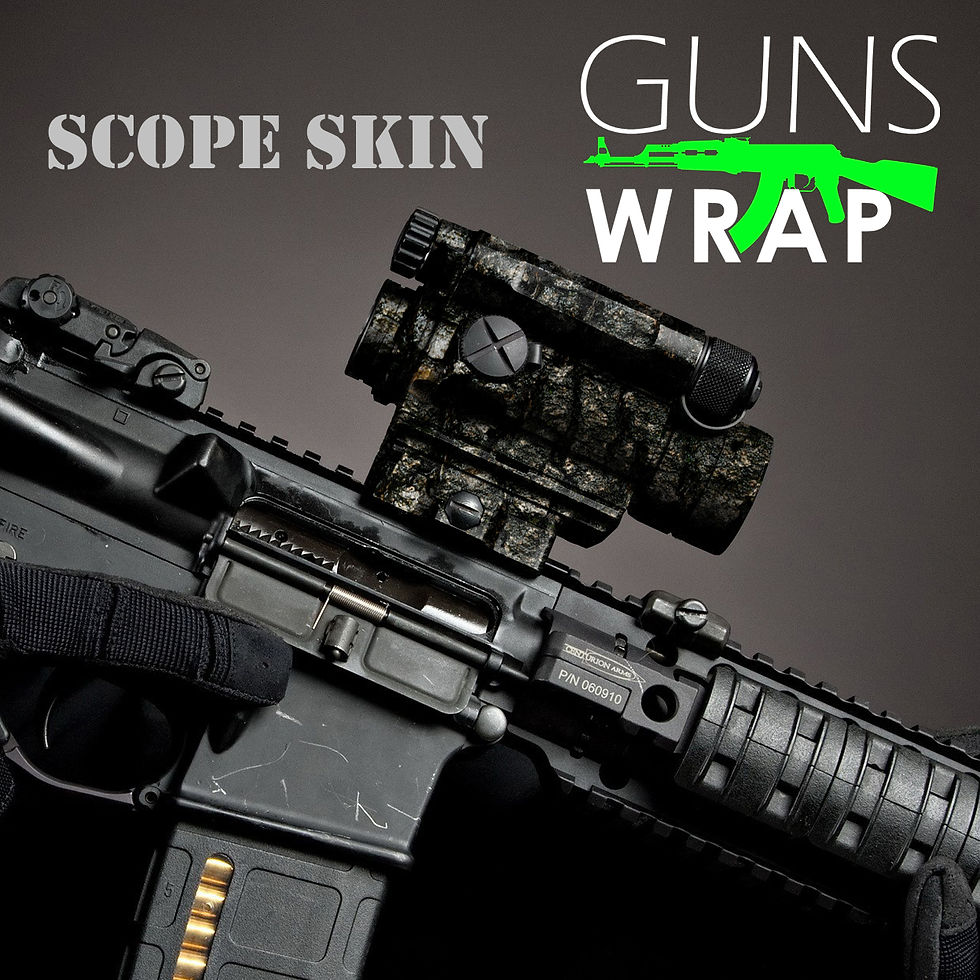 Miniatura: Scope Wrap GunsWrap Camo Skin Bark-1