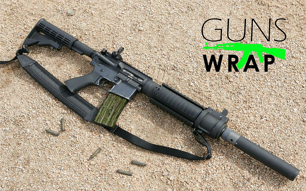 Pikkukuva: WRAP AR-15/M4 MAG SKIN BARK-10