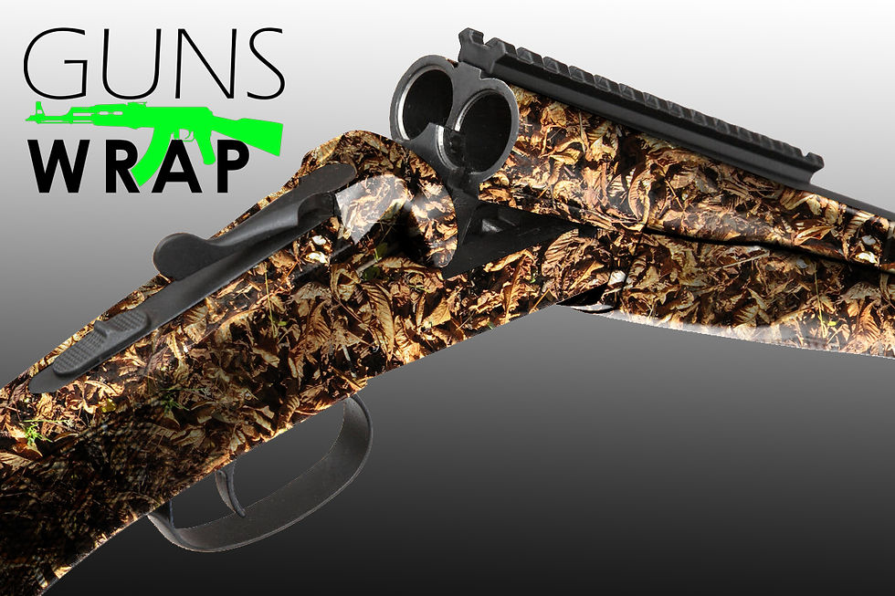 الصورة المصغرة: SHOTGUN 2 BARRELS LEAVES-8