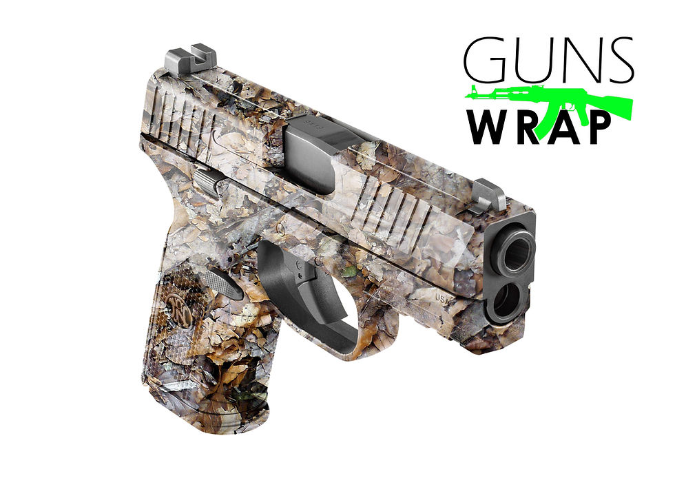 Thumbnail: PISTOL GUN WRAP SKIN LEAVES-2