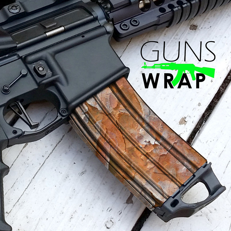 תמונה ממוזערת: WRAP AR-15/M4 MAG SKIN BARK-14