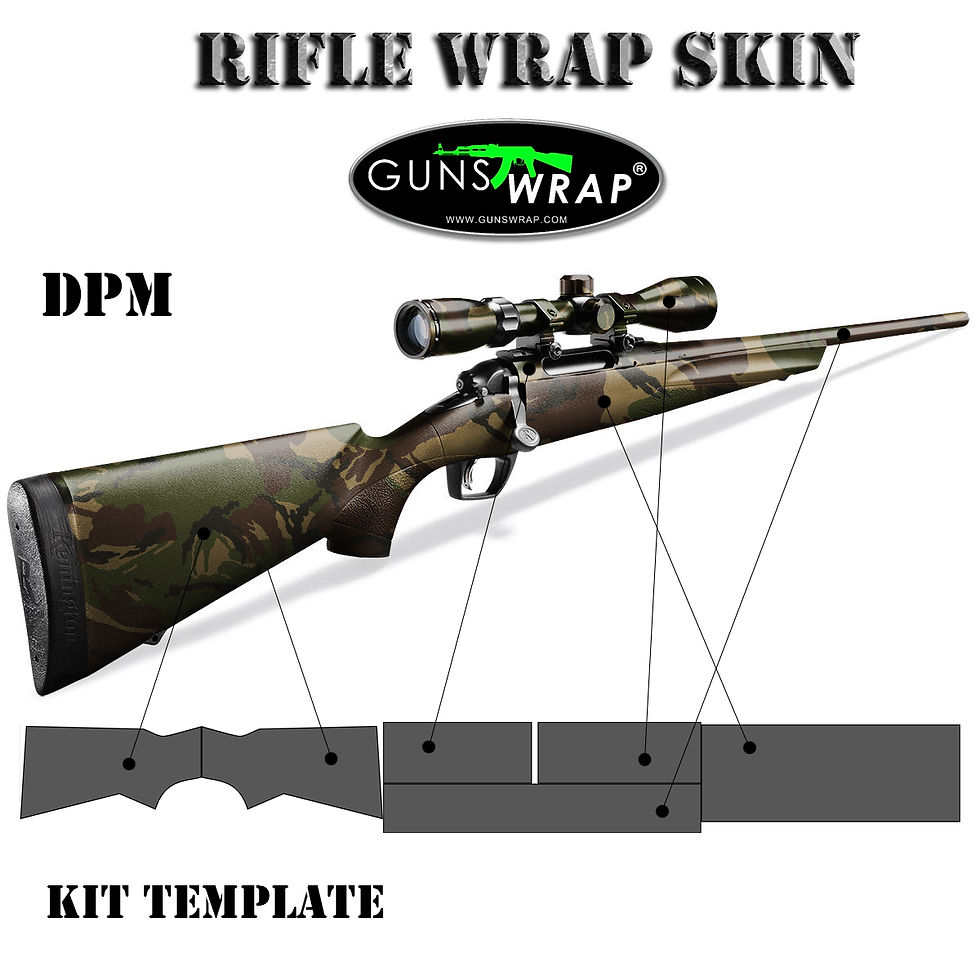 תמונה ממוזערת: Rifle Gun Wrap Skin DPM