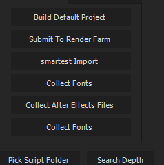 Dynamic Script Palette